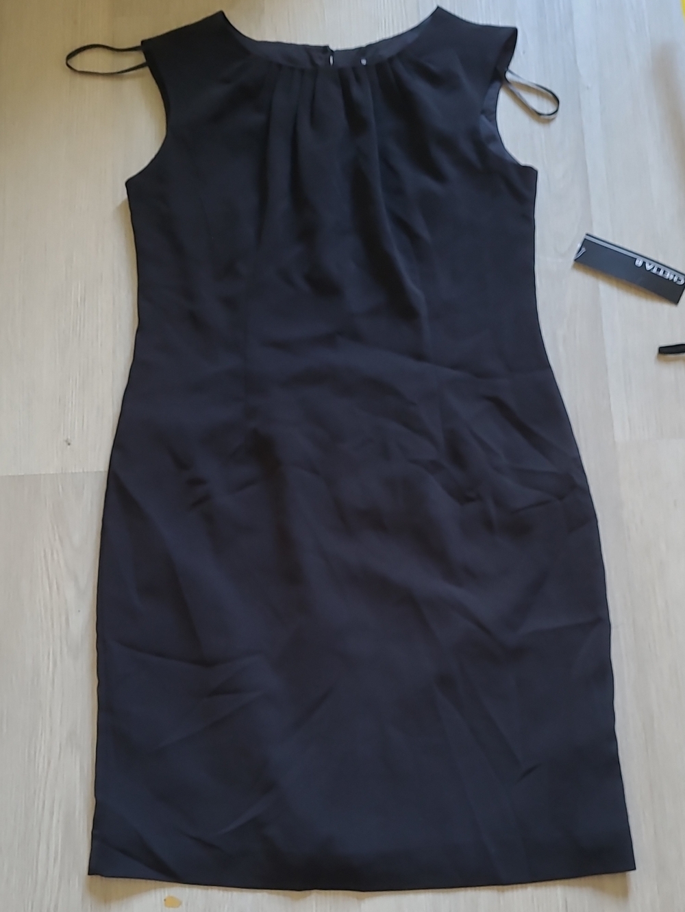 Chetta B Black Fitted Pencil Skirt Size 12